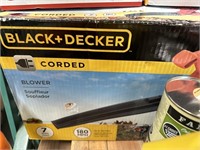 BLACK & DECKER CORDED BLOWER RETAIL $60