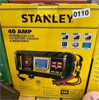 STANLEY BATTERY CHARGER & MAINTAINER RETAIL $90