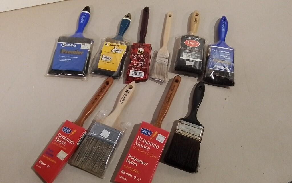 Lot Of Paint Brushes