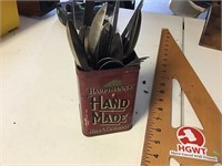 Can of silverware