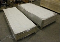 (8) 36"x80" & (6) 28"x80" White Raised Panel Doors