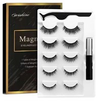 5 pairs magnetic eyeliner and eyelash kit