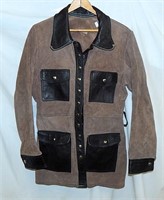 1970's Suede Leather Sportsman Jacket