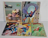 Vtg Puzzles - Super Heroes, Cabbage Patch