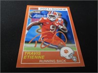 Travis Etienne Signed Trading Card RC Direct COA