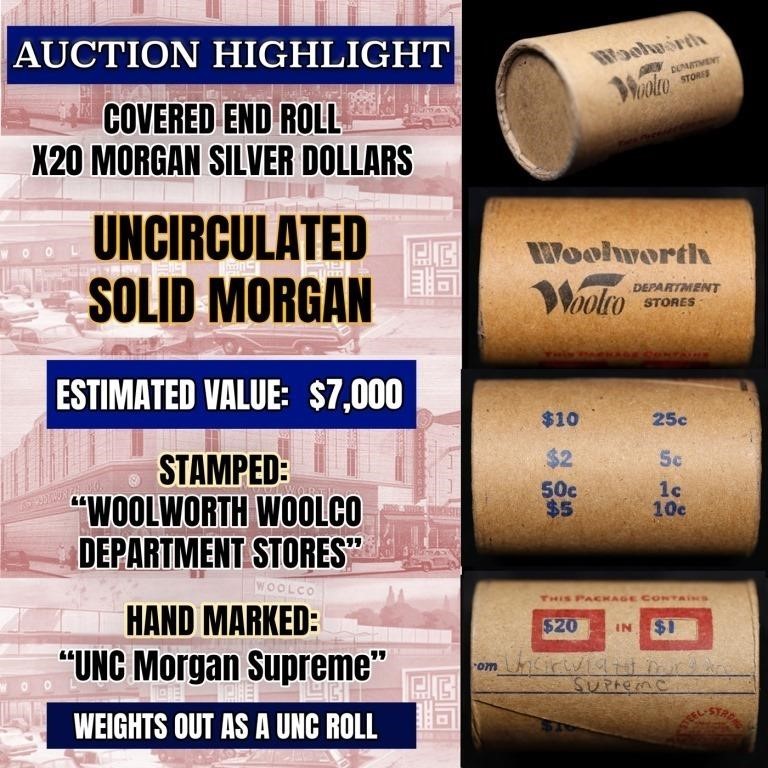 LATE NIGHT! Key Date Rare Coin Auction 25.3ON