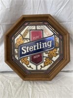 "Pure Sterling Beer" Sign