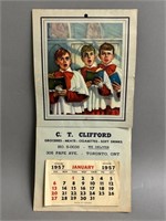 1957 C.T. Clifford Toronto Advertising Calendar