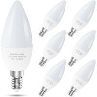 6Pack  GOSCHE 6-Pack E12 LED Bulbs  60W Equivalent