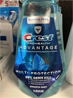 Crest advantage mouthwash 3-1L