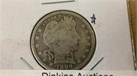 1899 mercury dime silver coin