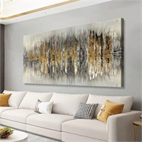 Color Block Abstract Pictures Canvas 30 x 60""