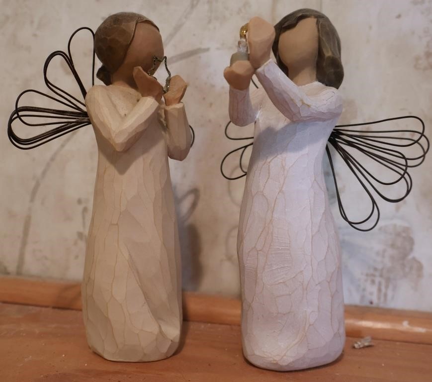 2pc. Willow Tree Angel Figures