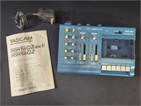 TASCAM PORTA 02 MKII MINISTUDIO W/ OWNER'S MANUAL