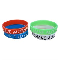I Have Autism Medical Id Silicone Bracelets