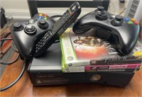 NEWER X BOX 360 WITH GAMES
