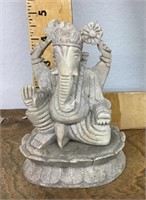Carved stone Ganesh