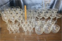 Large Set of Glasses & Bowls