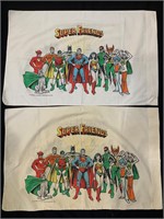 Super Friends 1976 Pillow Cases