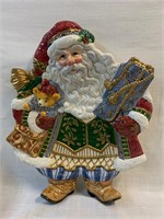 Fitz & Floyd Jolly Ole St. Nick Platter Xmas Santa
