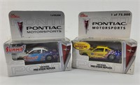 Racing Champions Pontiac diecast replica cars