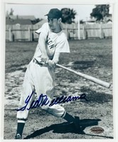 Ted Williams Autographed Baseball Photograph