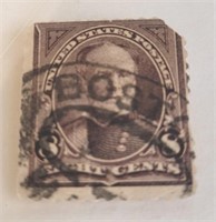 1894 - 1899 8 Cent Sherman US Postage Stamp