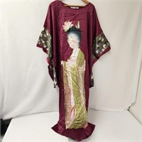 Silk Chinese Dress XL