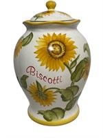 Ceramic Biscotti Jar