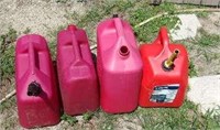 4 Gas Containers
