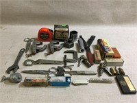 Crescent wrench, carbide indexable inserts, taps