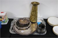 QTY OF SILVERPLATE ITEMS
