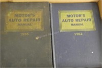 1955 & 1962 auto repair manuals - "Motors"