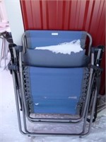 BLUE ZERO GRAVITY LAWNCHAIR