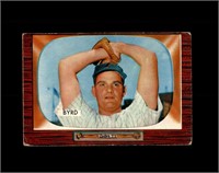 1955 Bowman #159 Harry Byrd P/F to GD+
