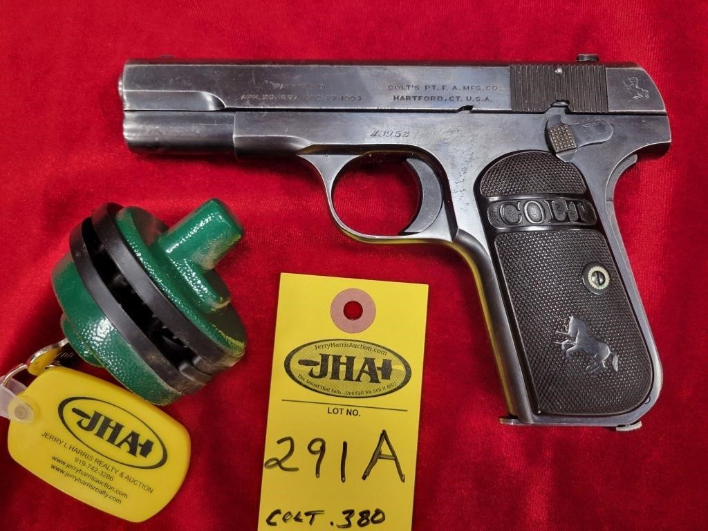 Colt .380 Cal. Automatic Hammerless