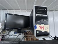 Compaq Desktop Computer w/Dell Monitor