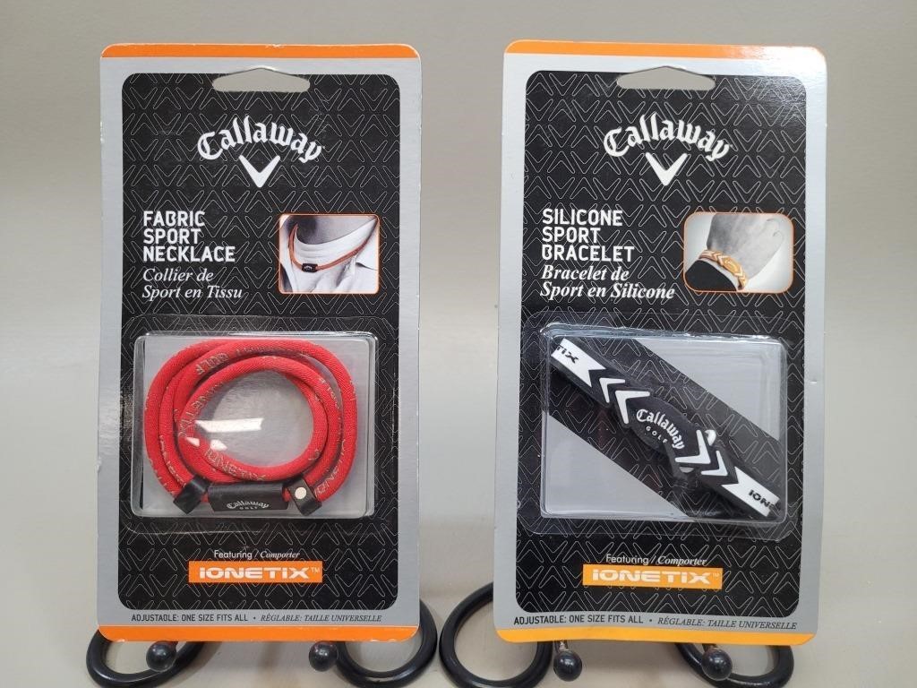 Callaway Sport Series Necklace & Bracelet NEW