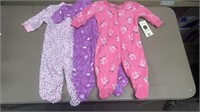 Size 0 to 3M sleepers