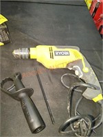 RYOBI corded 5/8" VSR hammer drill