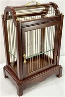 Birdcage Style Display End Table