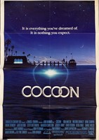 Cocoon original vintage movie poster.