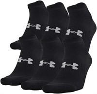 Under Armour Adult Training Cotton No Show Socks,