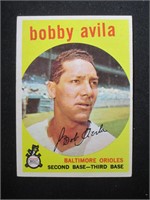 1959 TOPPS #363 BOBBY AVILA BALTIMORE ORIOLES