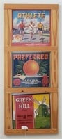 Vintage Advertising In Frame