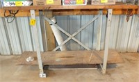 WORK BENCH - 5' X 16.5" W X 39" H