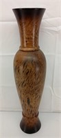 20" wooden vase