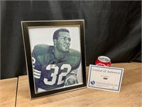 Jim Brown Signed 8x10 Framed Photo w COA