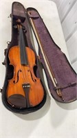 Violin in case