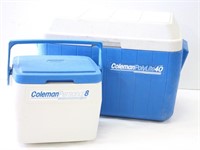COLEMAN Polylite 40 & Personal 8 Coolers